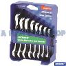 SPANNER SET STUBBY AF 8PCE RING/OPEN REV