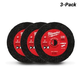 CUTTING DISC 76MM X 1MMX10MM METAL 3PK