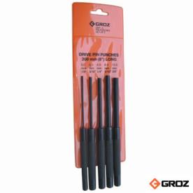 PIN PUNCH SET LONG 5 PIECE 3MM TO 9.5MM