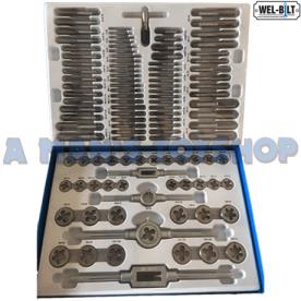 TAP & DIE SET 110 PIECE NC-NF-NP AF