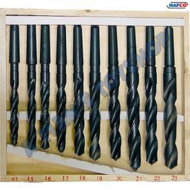DRILL SET 10 PIECE MT2 14.5-23MM