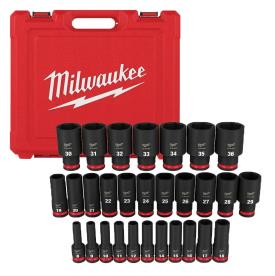 29PC 1/2 6 POINT MET DEEP IMPACT SOCKET