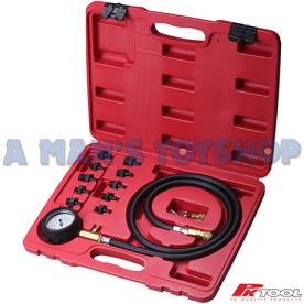 OIL PRESSURE TEST KIT 14 PIECE QUICK REL