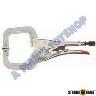 PLIER LOCKING C-CLAMP 280MM SWIVEL  ENDS