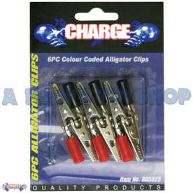 ALLIGATOR CLIP 6 PIECE PACK 5 AMP
