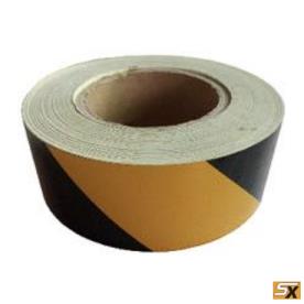 YELLOW & BLACK ADHESIVE TAPE 10METX 50MM
