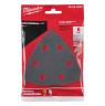 TRIANGLE SANDPAPER 240 GRIT 6 PK 89MM