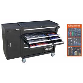 TOOLKIT 238PC AF/MET EVA ROLL CAB BLACK