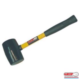 HAMMER RUBBER MALLET 2LB FIBREGLASS HAND