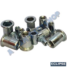 NLA* THREADED STEEL M5 NUT INSERT 25 PK