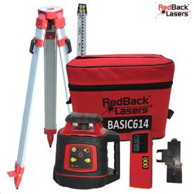ROTATING LASER AUTO LEVEL KIT REDBACK