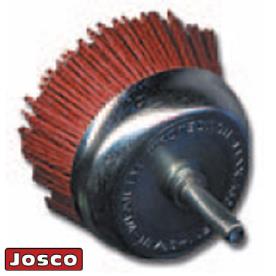 BRUSH CUP 25MM NYLON TYPE 80G 6MM ARBOR