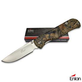 CAMO HANDLE FOLDING KNIFE 95MM CLOSED