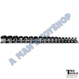 SOCKET SET 3/8DRIVE  MULTI LOCK 18 PIECE