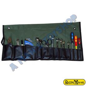 CANVAS TOOL ROLL WRAP GREEN/BLACK