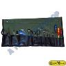CANVAS TOOL ROLL WRAP GREEN/BLACK