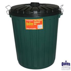 RUBBISH BIN 70 LITRE WITH LOCK DOWN LID