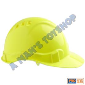 V6 HARD HAT WITH PROLOCK HARNESS YELLOW