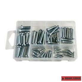 STAINLESS MACHINE SCREWS 57 PIECE