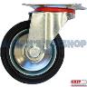 CASTOR RUBBER STEEL CORE 100MM SWIVEL70K