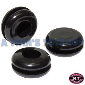 RUBBER GROMMET CLOSED 7.2 X 5MM 4 PIECE