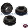RUBBER GROMMET OPEN 13.9 X10.5MM 4 PIECE