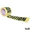 BARRIER TAPE YELLOW CAUTION 75 X100METRE