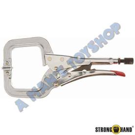 PLIER LOCKING C-CLAMP 165MM PAD ENDS