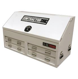 *TOOLBOX TRUCK BOX 4 DRAWER STEEL 1300MM
