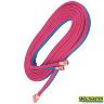 OXY TWIN  HOSE ASSEMBLY 5 METRE WITH END