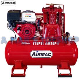 *K* AIRMAC COMPRESSOR 13HP HONDA 175PSI