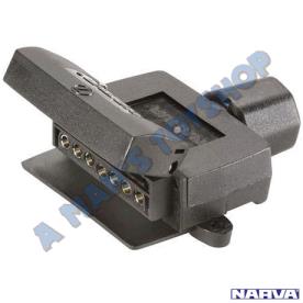 TRAILER PLUG 7 PIN FLAT STYLE 12 VOLT