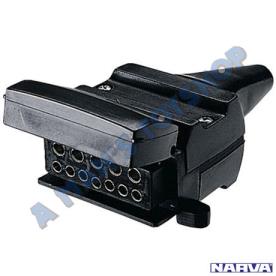 TRAILER PLUG 12 PIN WITH REED SWITCH