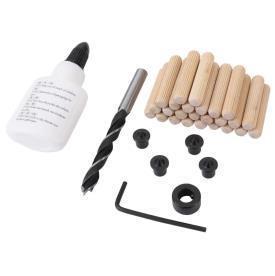 WOOD DOWEL SET 6MM X 32 PIECES