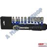 SOCKET SET 1/4DR 12 PCE METRIC ON CARD