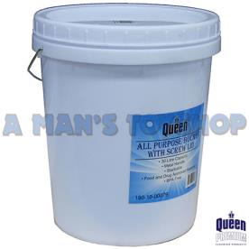 WHITE BUCKET 30 LITRE SCREW LID FOOD