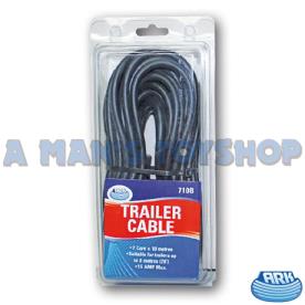 TRAILER CABLE 7 CORE 3MM 10AMPS 30 METRE