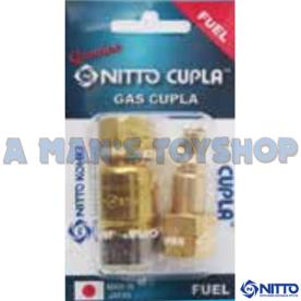 FUEL GAS COUPLING 3/8FEMALE BRASS 145PSI