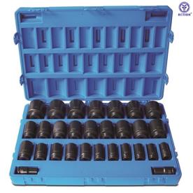 IMPACT SOCKET SET 3/4 DR IMPERIAL STD