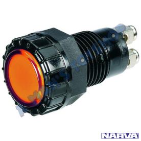 PILOT LAMP 12V AMBER LED LITE