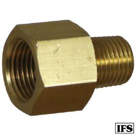 ADAPTOR MALE 1/4 NPT X FEMALE 1/4 BSP
