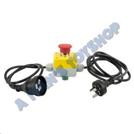 EMERGENCY STOP 240 VOLT 3 METRE LEAD