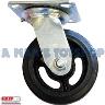NLA* CASTOR RUBBER & CAST 150MM SWIVEL 2