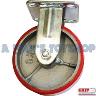 CASTOR PU ON CAST 152MM FIXED 360KG