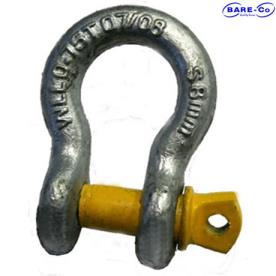 BOW SHACKLE 10MM (3/8") 1 TON