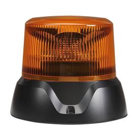 LED STROBE/ROTATE AMBER FLANGE 12/24V