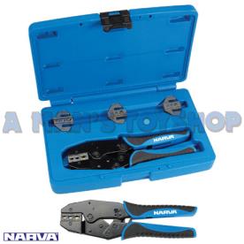 WIRE CRIMPING KIT RATCHET 3 INTER HEADS