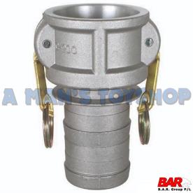 CAMLOCK 1""MALE BARB X FEMALE COUPLER