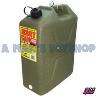 ARMY GREEN PLASTIC 22LITRE WATER JERRY
