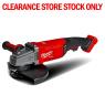 NLA** ANGLE GRINDER 230MM 18V FUEL SKIN
